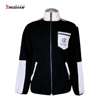 China NO Hooded Custom Logo Nylon Elastane Women's Sport Jacket for Polyester/Nylon Fabric for sale