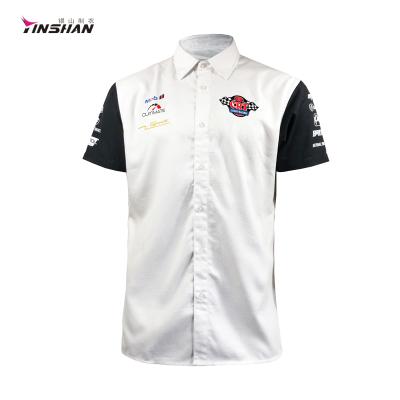 China Breathable Cotton Slim Fit Polo T Shirts for Sportswear Type Motorcycle Auto Racing for sale