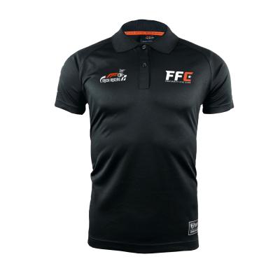 China Black Wicking Breathable Polyester Mesh Pique Club Team Shirt for Sportswear Needs for sale