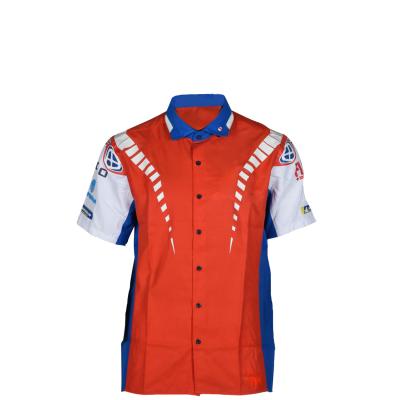 China Custom Sports Uniform for Racing in Cotton Wicking Breathable Material S/M/L/XL Sizes for sale