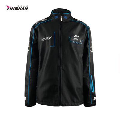 China 1. Custom Team Name Jackets Design for Men's Polyester Spandex Softshell Sports Club for sale