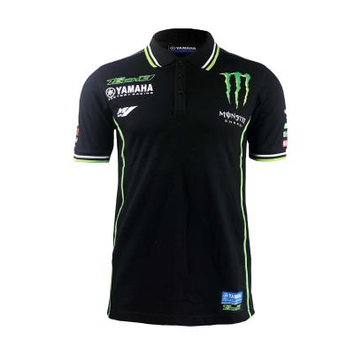 China Customized Logo Racing T Shirts Breathable Sublimation F1 Polo Shirts for Pit Crew for sale