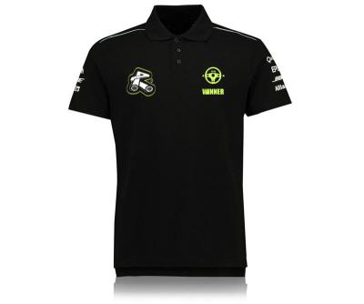 China Breathable Soft Short Sleeved Sports Golf Cotton Men's Polo T-Shirts with Logo Printing for sale