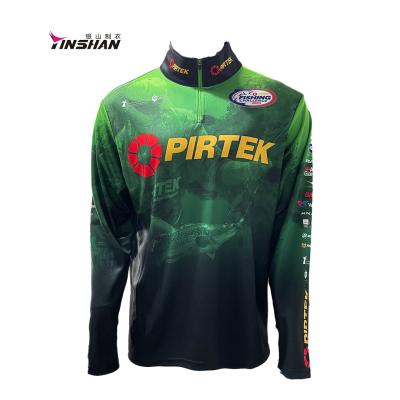 China Custom UPF 50 Performance Fishing Polo Shirt für Männer UV Langärme Sublimation Jersey zu verkaufen