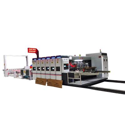 China Complete set of carton processing machine and carton printing machine full automatic high-speed printing mechanical carton equipment ink production for sale