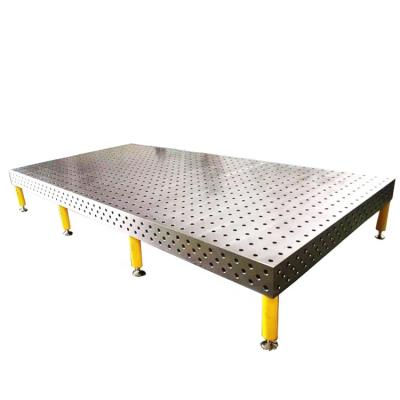 China Machinery repair shops flexible melting table 3d high opening 16mm/28mm three-dimensional flexible platform for sale