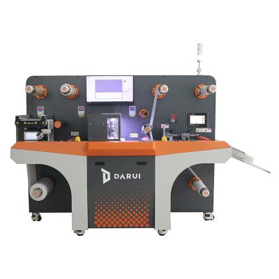 China Garment Shops DARUI D360S Self Adhesive Label Die Cutting Machine Digital Roll Die Cutter, Digital Label Die Cutting Machine for sale