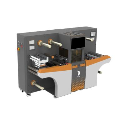 China Garment Shops DARUI CNC Oscillating Corrugated Cardboard Slitter Paper Digital Label Machine Round Cutting Knife Die Cutting Machine for sale