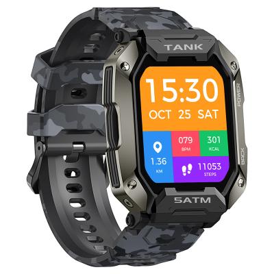 China Original KOSPET Touch Screen FAIL M1Smart Watch 5ATM IP69K Waterproof Heart Rate Blood Oxygen Sleep Monitor Rugged Smartwatch for sale