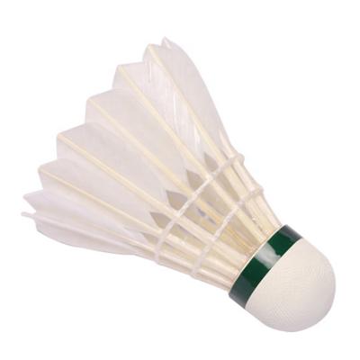 China Good Quality Class D Water Duck Feather Badminton SOFT WOODEN Shuttlecock for sale