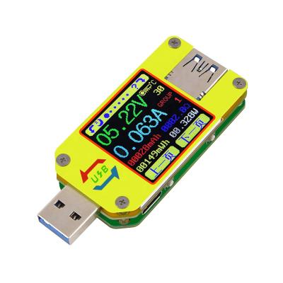 China RD UM34/UM34C for DC Voltmeter Ammeter Voltage Meter Battery Charge Gauge Cable Resistance Type-C USB 3.0 Current Tester for sale