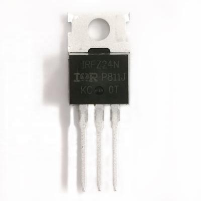 China N-Channel IRFZ24N IRFZ24NPBF 55V 17A 45W MOSFET Transistor MOSFET Transistor Through Hole TO-220AB for sale