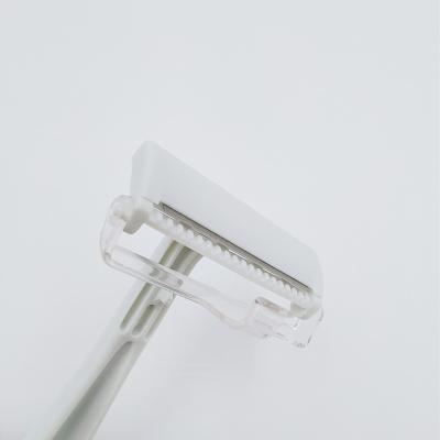 China Face No Electric Disposable Safety High Quality Single Blade Shaving Face Razor For Man for sale