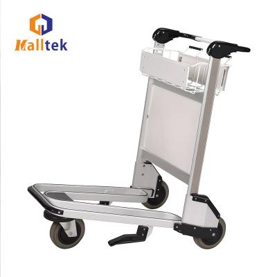 China Standard Airport Luggage Baggage Trolley For Intermational Airport With Aluminum Alloy Material for sale