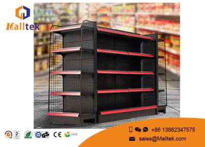 China Easy Dismantle Supermarket Gondola Shelving Double Sided Gondola Shelving for sale