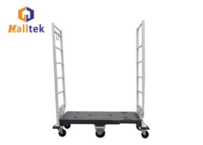 China 150kg Load Detachable U Boat Platform Cart With Diamond Tread Deck for sale