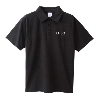 China Wholesale Customized High Quality Male Polo Shirt Breathable Solid Color With Logo for sale