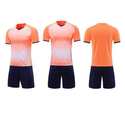 China Sets Newcomer Mens Soccer Team Wear Mens Sports Wear Club Soccer Uniforms Sets Blue And White Soccer Uniforms for sale