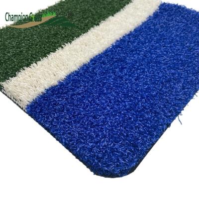 China New design UV proof cheap plastic grass mat padel court with blue color QMPA-15 for sale