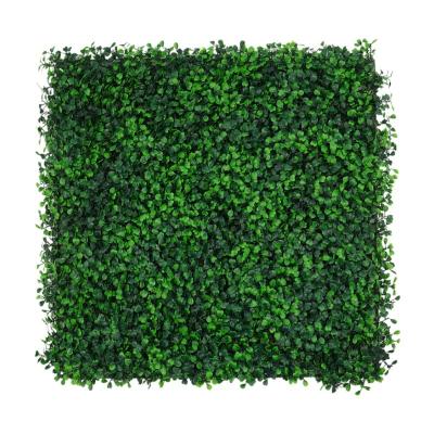 China 2022 New Arrival Durable Plastic Artificial Plants Greenery Grass And Flower Privacy Fencing 3D Artificial Plant Wall for sale