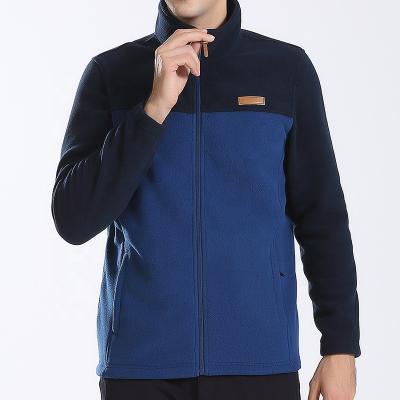 China QUICK DRY Customize Men Zipper Polyester Microfiber Fleece Outdoor Full Body Jacket for sale