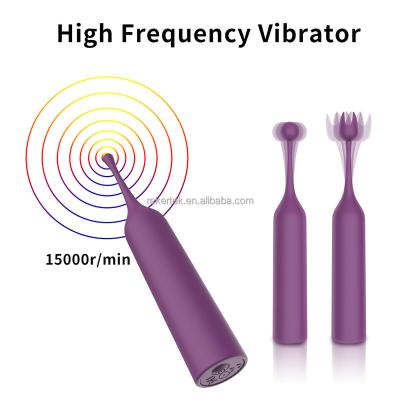 China High Frequency Silicone+ABS Spot Stimulator Clitoris Stimulator Rechargeable Female G-Spot Vibrator Masturbation Sex Toys 2022 New for sale