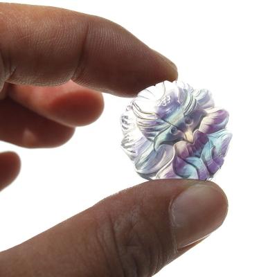 China Europe Wholesale Polished Natural Rainbow Fluorite Crystal New Tails Smudge for sale