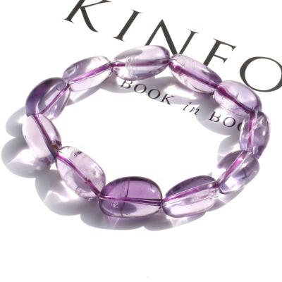 China Fashionable Natural Amethyst Crystal Bracelet For Girls Europe Freeform for sale