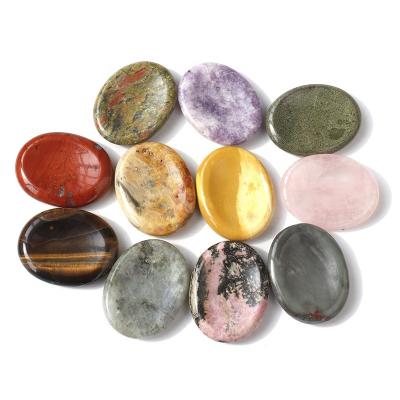 China Europe Free Form Many Kinds Crystal Thumb Worry Stone Natural Material for sale