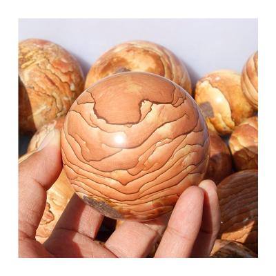 China Europe Wholesale Polished Natural Image Jasper Crystal Sphere Crystal Ball for sale