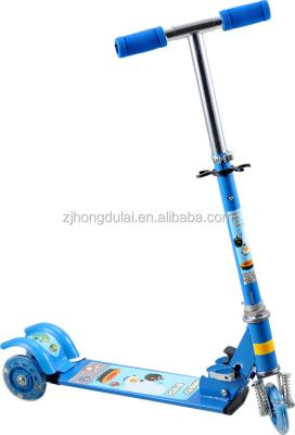 China PVC+PP HDL-7306 metal body kids bmx scooter for sale