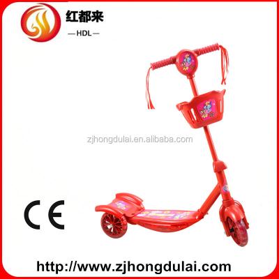 China Steel+Plastic HDL-703 Factory Manufacturer 3 Wheel Scooter for sale