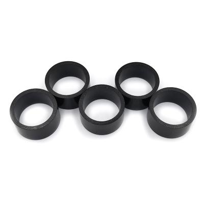 China Industrial Magnet Multipolar Poles Magnetized Ring Shape Bonded Neodymium Magnet Black Ring Magnet for sale