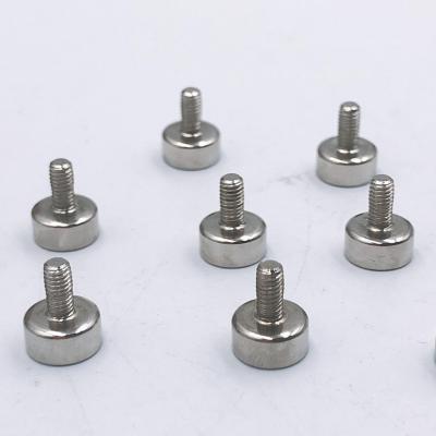 China Small Outer Rod Industrial Neodymium Pot Magnet Male Thread Neodymium Pot Magnet for sale