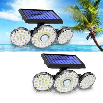 China 2022 New Solar Garden Light All In One Human Body Solar Light Waterproof Remote Control Induction Lamp Solar Water Proof for sale