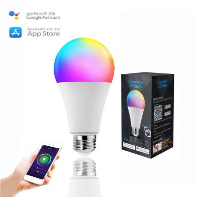 China LED Bulb Residential Light Alexa Google Home WIFI Light Bulb Tuya Smart Wifi Smart Lamp for sale