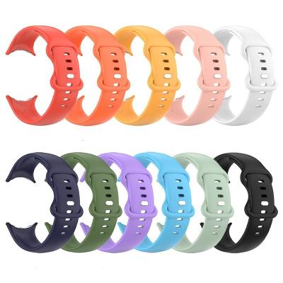 China Replacement Silicone Band Google Rubber Strap Bands Strap For Iwatch For Google Pixel Watch for sale