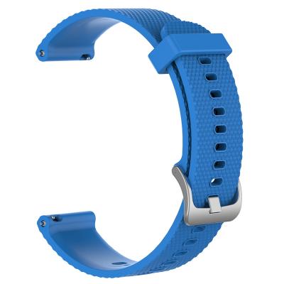 China Universal Rubber Silicone Metal Watch Band Strap For Ticwatch Watch Band Packing Free Sample for sale