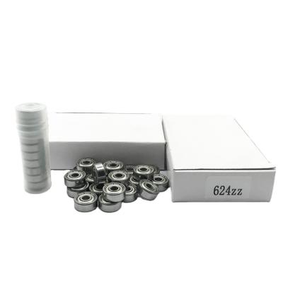 China Quality 4*13*5mm Size Miniature 4mm Deep Groove High Speed ​​Consistent Ratio Ball Bearing 624zz For Roller Wheels Z3V3/Z4V4/P6 for sale