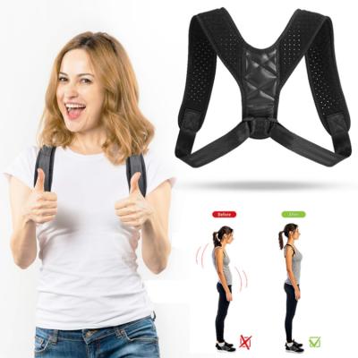 China Back Support Belts Back Support Posture Correction Belt Waist Trainer Spine Pad Back Shoulder Position for Back Pain for sale