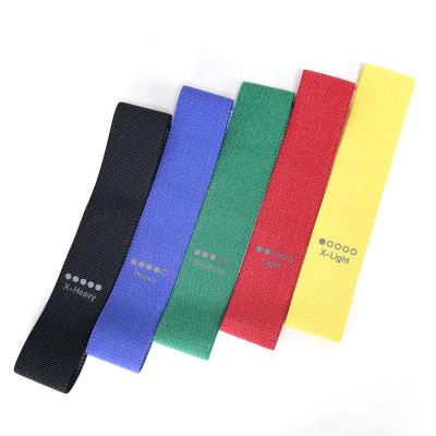 China High Quality Custom Logo Fitness Exercise Elastic Fabric Resistance Bands Hip for sale