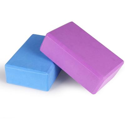 China Whoeslae 180g EVA Solid Color High Density EVA Foam Yoga Block Brick for sale