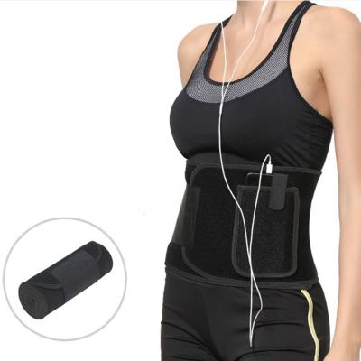 China Custom Made Polyester Fabric Fitness Belt Weight Loss Back Support Neoprene Slimmer Sweater Waist Trimmer For Women Men for sale