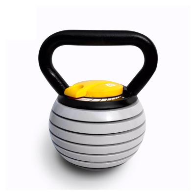 China Home use wholesale 2020 new 20LB 40LB weight adjustable kettlebell for sale