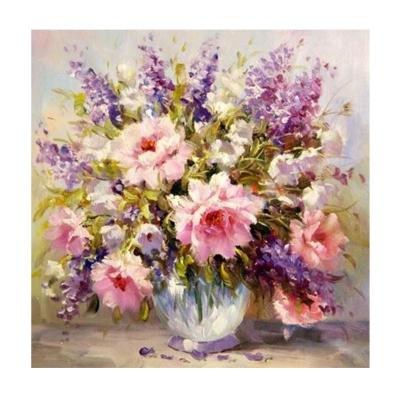 China Europe Canvas Oil Flowers Wall Pictures and Vases Painting Posters and Prints for Living Room Home Decoration for sale