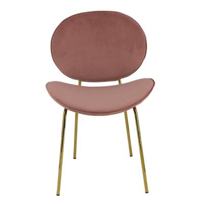 China Modern Modern Velvet Armless Chair Living Room Dining Furniture for sale