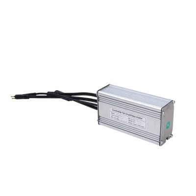 China 48V 25A Rectangular Wave Tricycle Controller with Waterproof Connector 13x6.6x4CM for sale