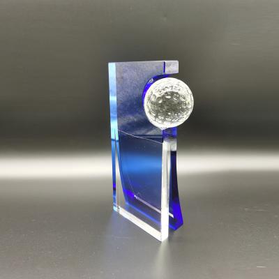 China Crystal glass dealing with new crystal ball awards for sale