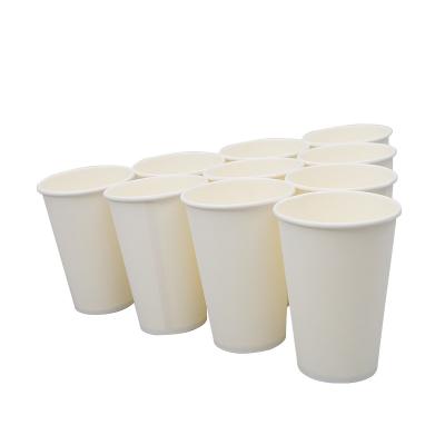 China Disposable Eco - Friendly Compostable Packaging Cups Biodegradable Smoothie Paper Cup for sale