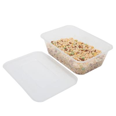 China Disposable Clear Food Bowls Restaurant Disposable Lunch Boxes Food Packaging Box Container for sale